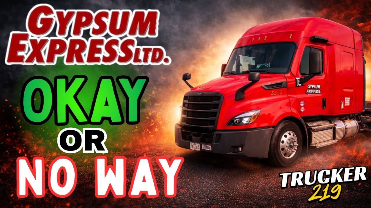 Is Gypsum Express A Good Company For New Drivers