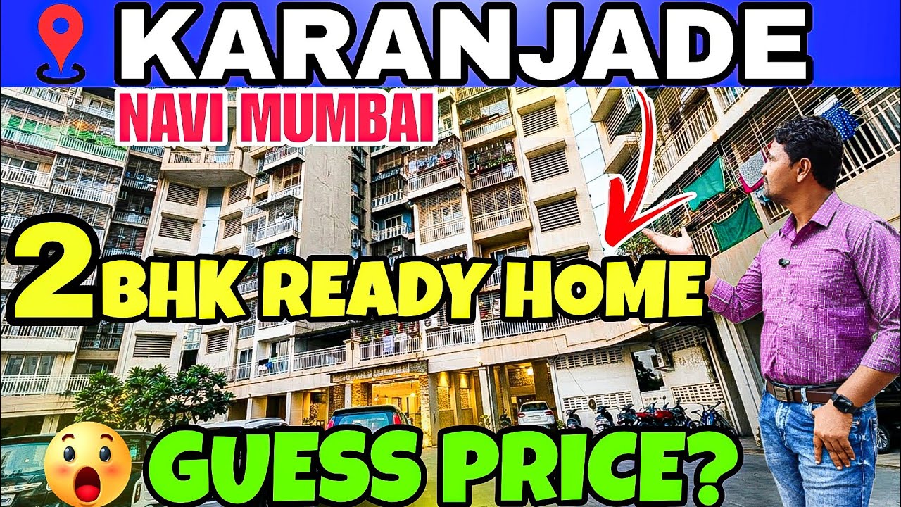 Karanjade Navi Mumbai में🏡2BHK Ready To Move Flat For Sale | Budget Home Opportunity!