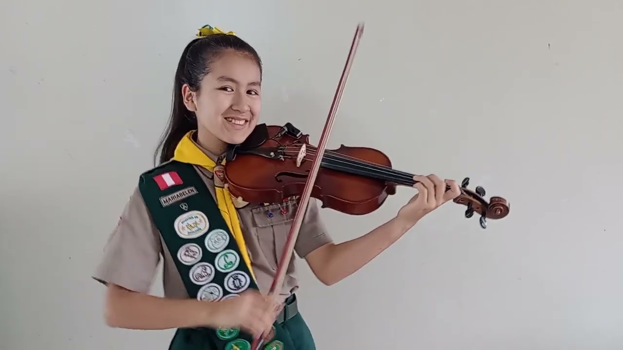 Marchando voy Violin