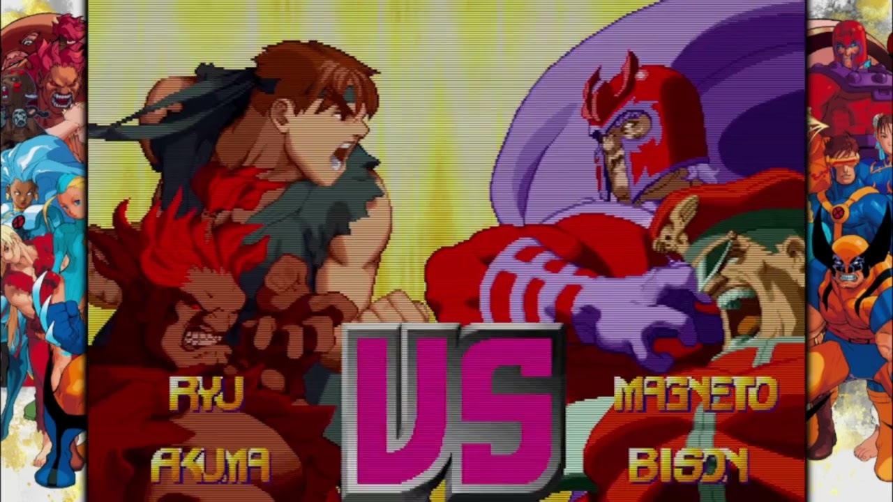 X-Men vs Street Fighter Akuma Ryu