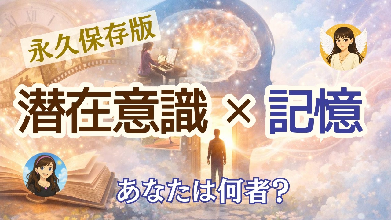 天才かと思ったら違った…潜在意識×記憶【永久保存版】