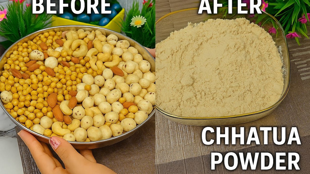 CHHATUA RECIPE |HOMEMADE MULTIGRAIN HEALTHY POWDER|ODIA FOOD|HEALTHY AND TASTY BREAKFAST DRINK 