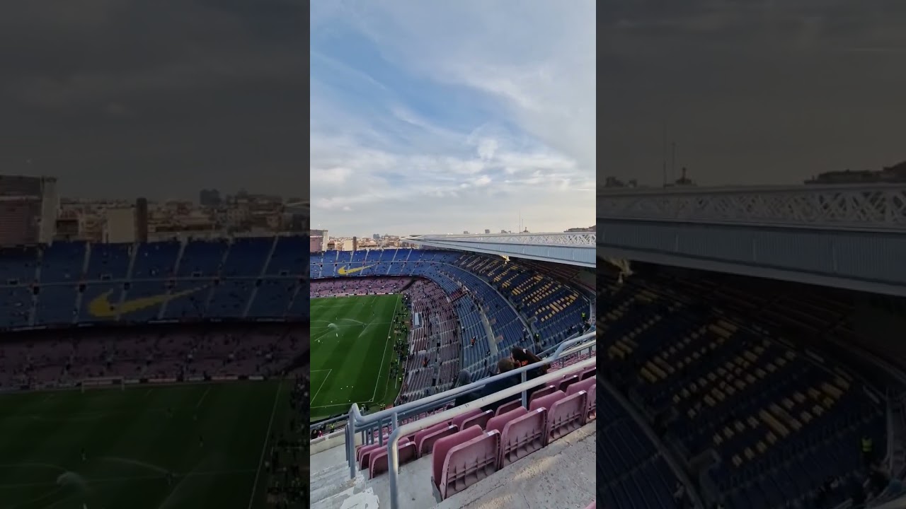Camp Nou... Amazing! Barcelona ❤️ 🌞
