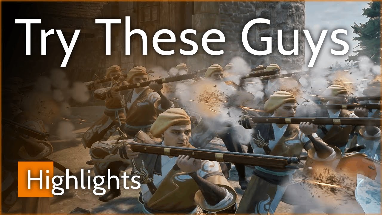 Nodachi Highlights - Imperial Spear Guards, Imperial Arquebusiers - Conqueror's Blade