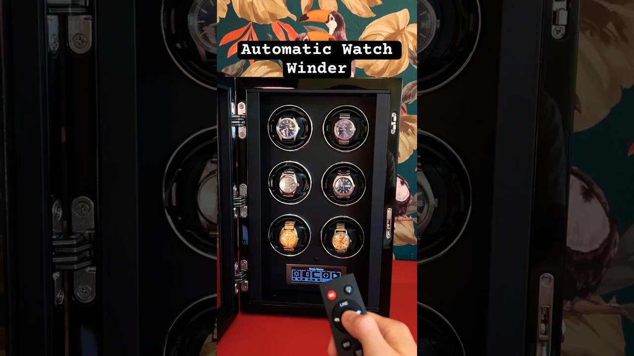 Automatic Watch Winder Case Box by EnigWatch #watchwinder #automaticwatch #watchcollector