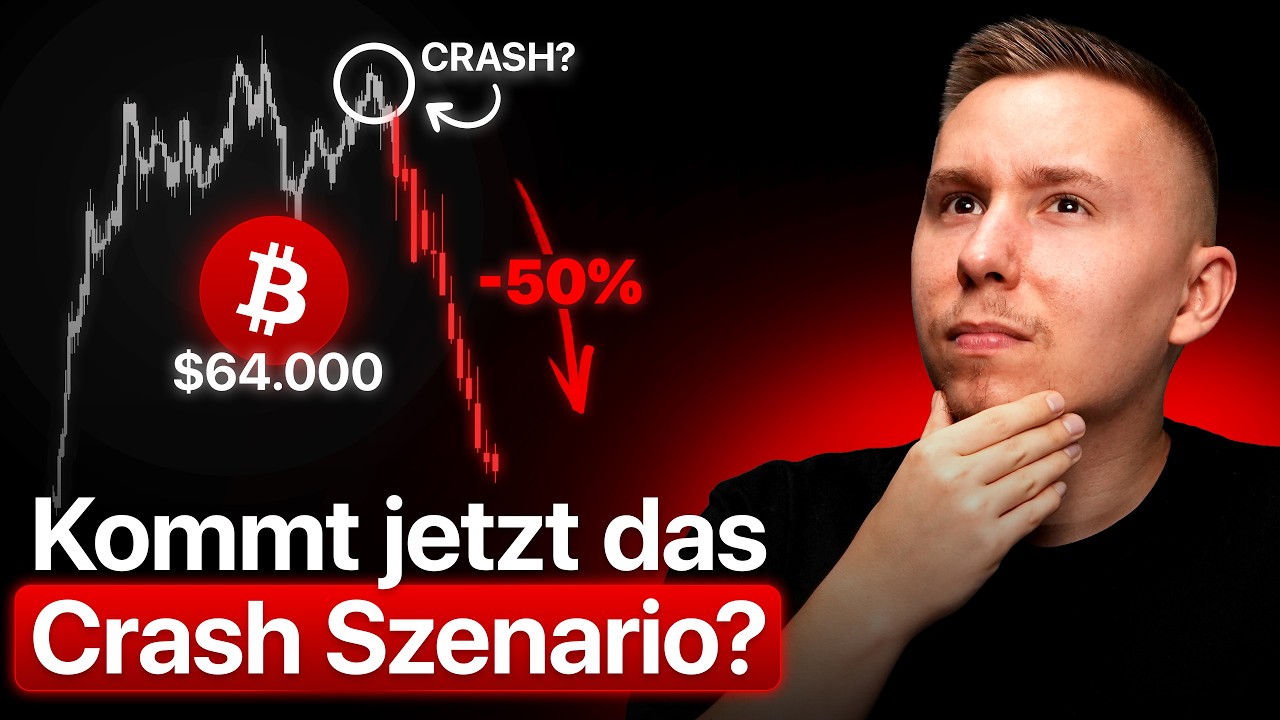 🚨 BITCOIN: Der Crash geht weiter! Doch kein Boden? + Live Trading --- 🔴