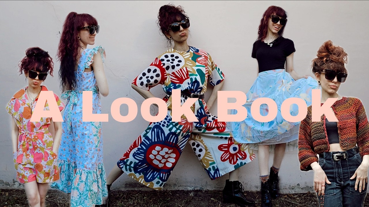 A Mess of a Look Book, But Also, I Love It! Everything I've Crocheted and Sewed So Far