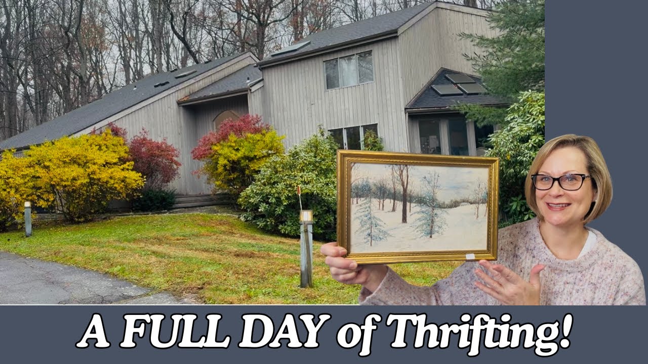 A FULL DAY of Thrifting!