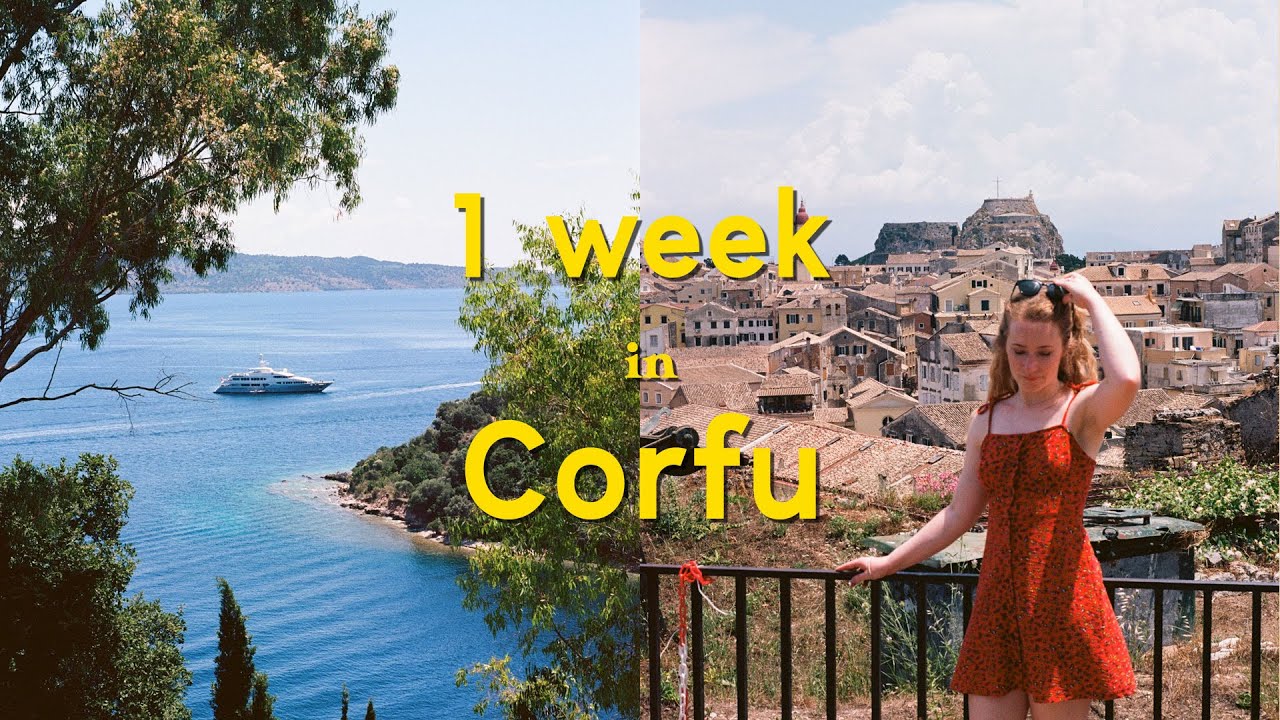 ☀️⛈ 1 WEEK in Corfu, Greece (in June) 🇬🇷 sun, rain + Corfu Old Town