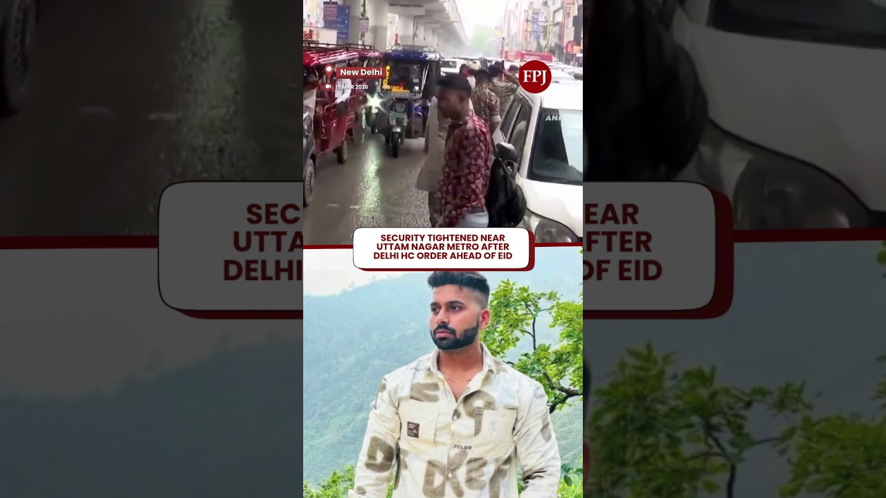 Security Tightened Near Uttam Nagar Metro Station After Delhi HC Order Ahead Of Eid