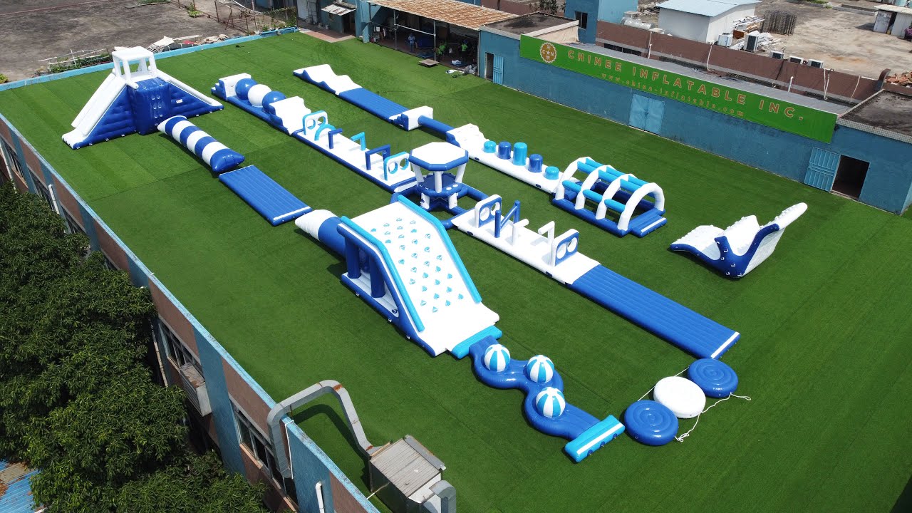 Inflatable Floating Water park Inflatable Sea Resort Aqua Park Outdoor Floating Island S25B