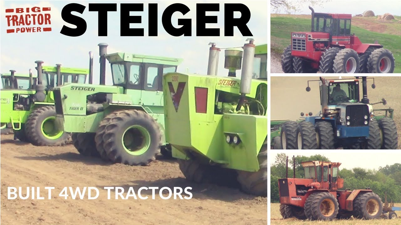 Who Did Steiger Build 4wd Tractors For?