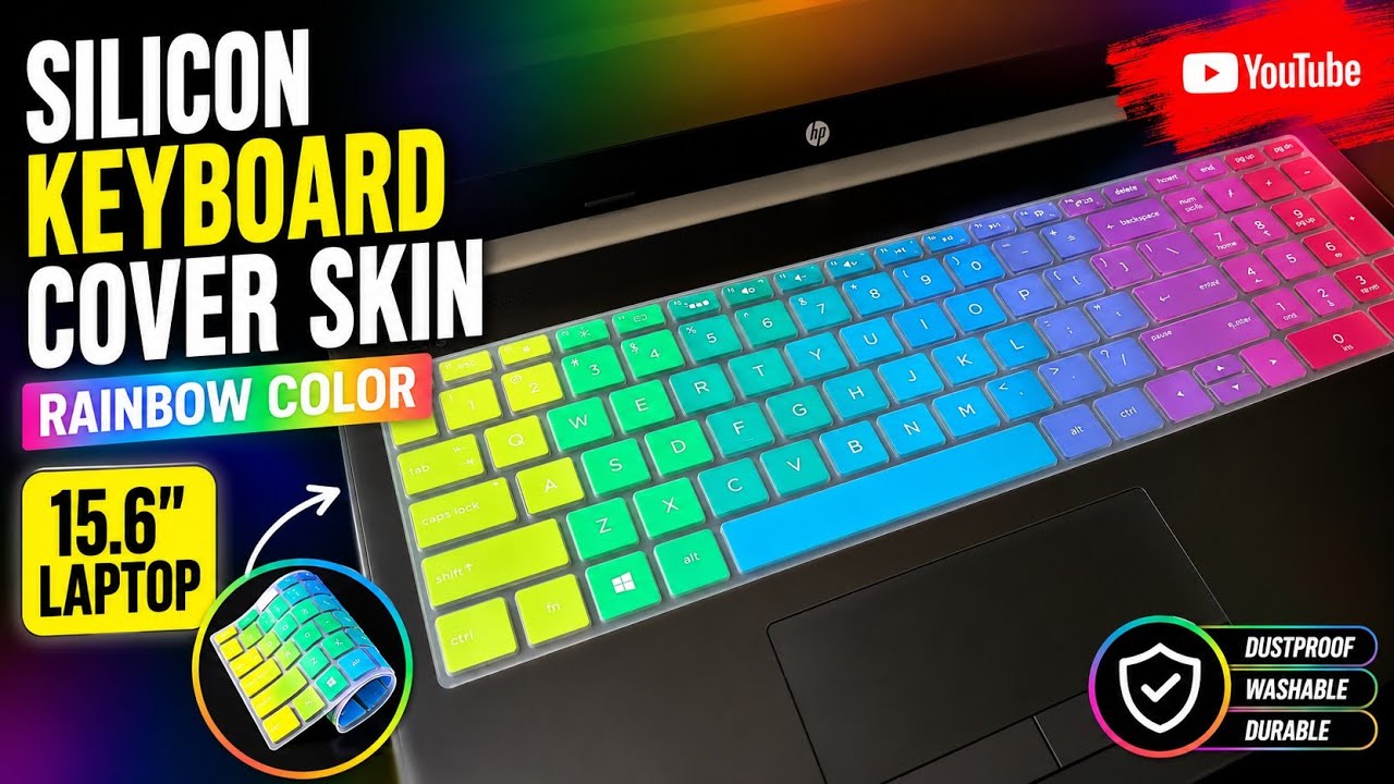 Silicon Keyboard Cover Skin | 15.6