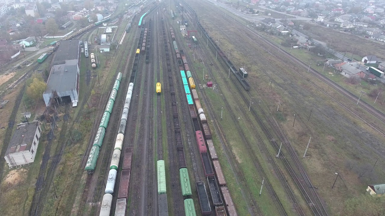 Станція Ковель з повітря