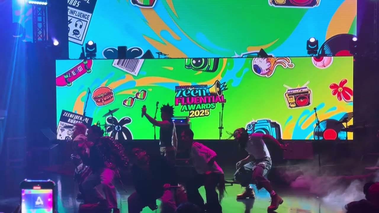 DAY AND NIGHT ALAMAT PERFORM at ZEEN FLUENTIAL AWARDS 2025 at OKADA MANILA