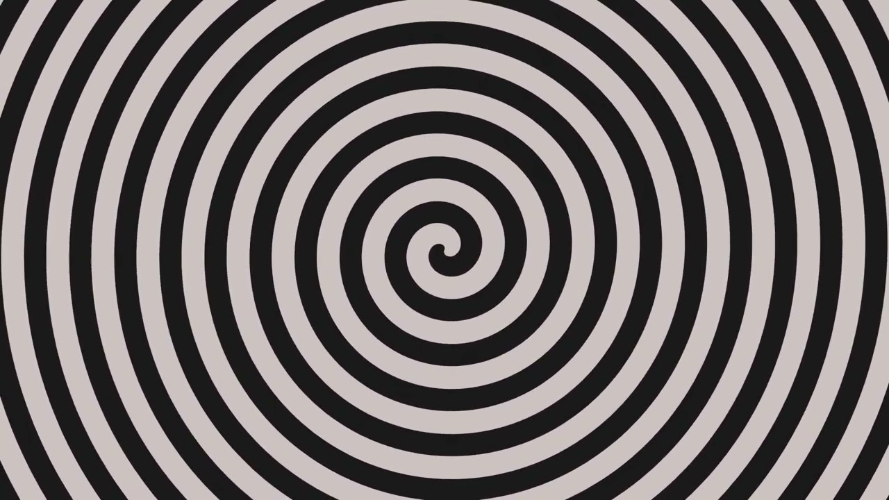 【4K UHD】OPTICAL ILLUSION SPIRAL | 1 HOUR LOOP | 30fps