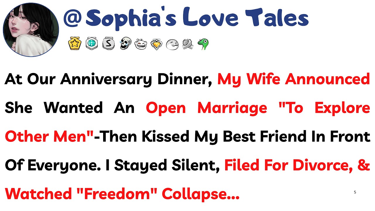 At Our Anniversary Dinner, My Wife Announced She Wanted An Open Marriage &ldquo;To Explore Other Men&rdquo;&mdash;Then