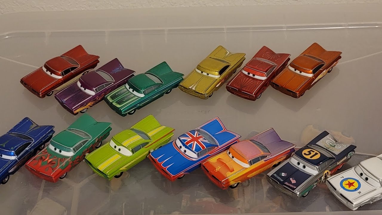 Disney Pixar Cars die-casts - Most of Ramone's paint jobs