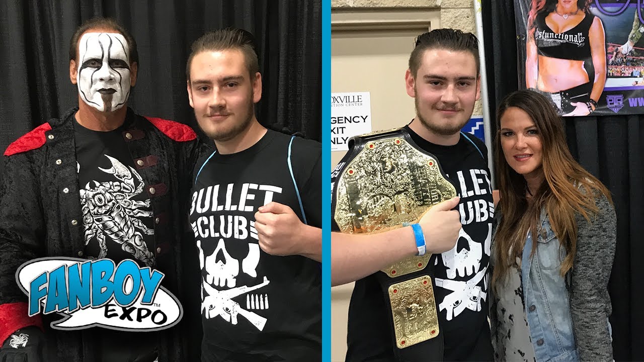 Meeting Sting & Lita At Fanboy Expo (Knoxville, TN) | Brandon Hodge Vlog #58