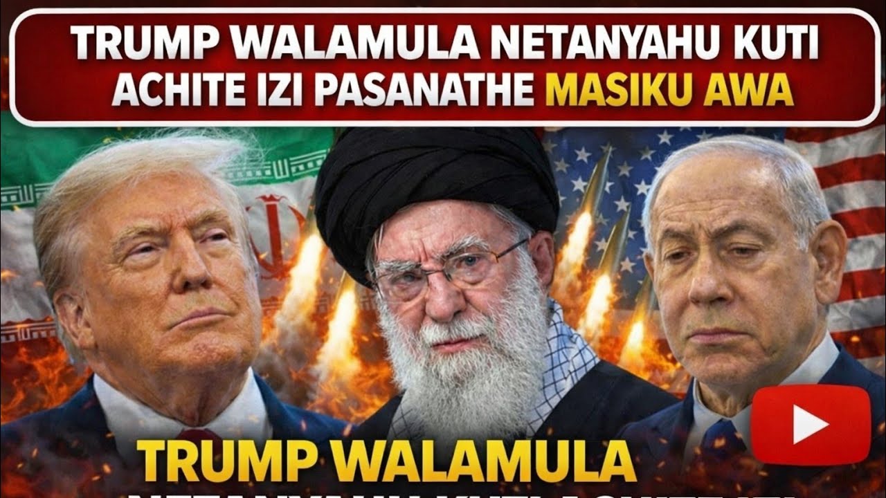 KOMANSO ZAULULIKA KUTI NETANYAHU ALI MOYO NDIPO CHIFUKWA CHOMWE IRAN SIKUPHUSIRA AMELIKA MPAKA LERO