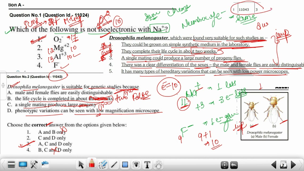 GAT B 2023 Question Paper Solution Part 1 | Also important for ICMR & DBT JRF ASPIRANTS #dbtjrf2023