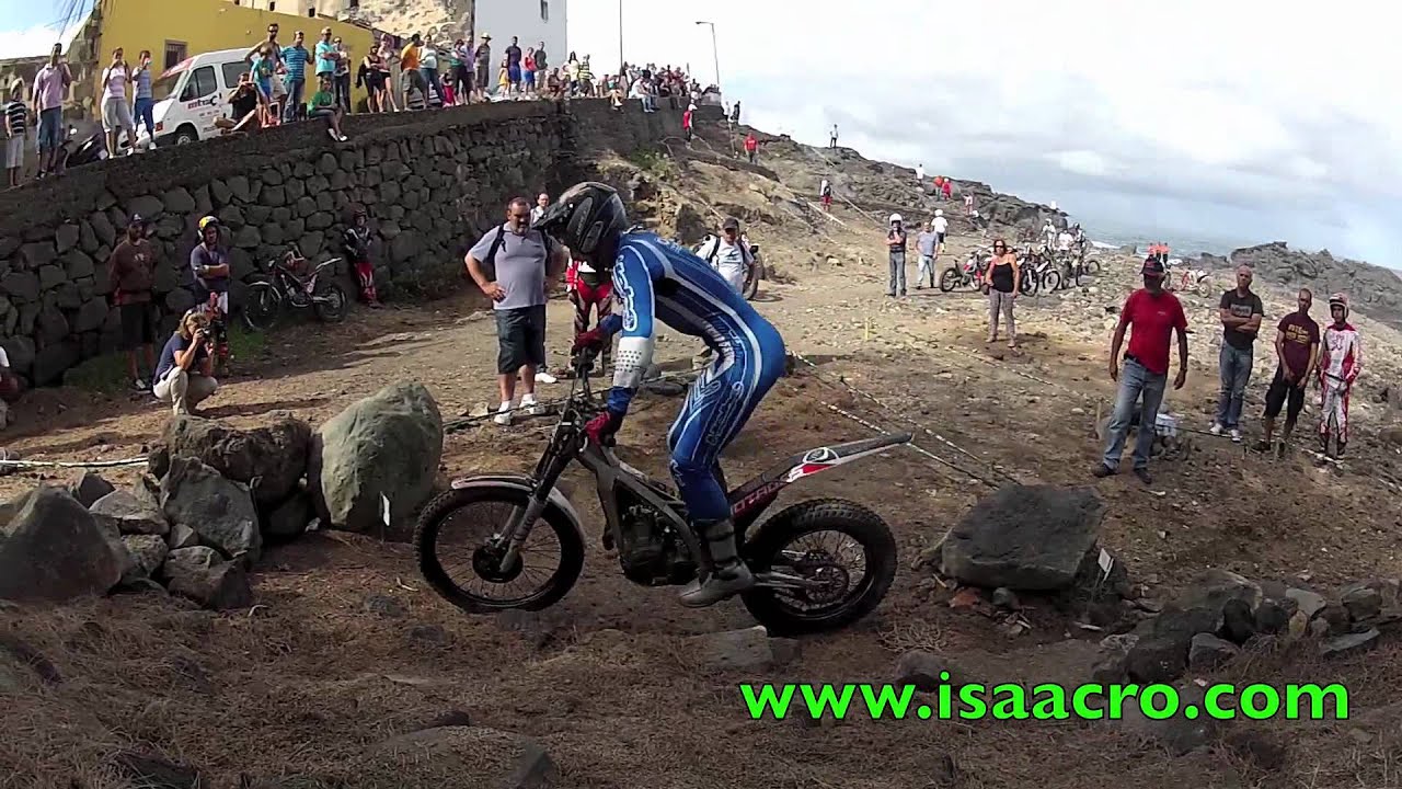 II Moto Trial Santa Lucía en El Puertillo de Arucas, Gran Canaria. ISAACRO HD 1080.