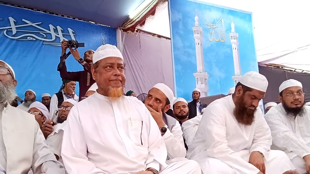 আহমেদ শফী  রহমাতুল্লাহ আলাইহির ছেলে চরমোনাইতে