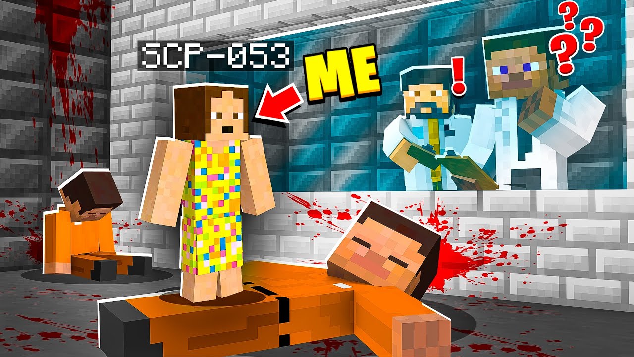 I Became SCP-053 in MINECRAFT! - Minecraft Trolling Video