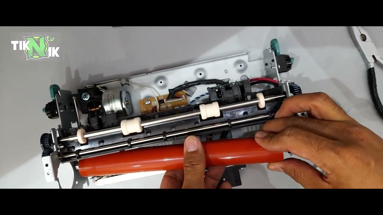 LEXMARK x658de | fusing unit teardown | lower heat roller replacement