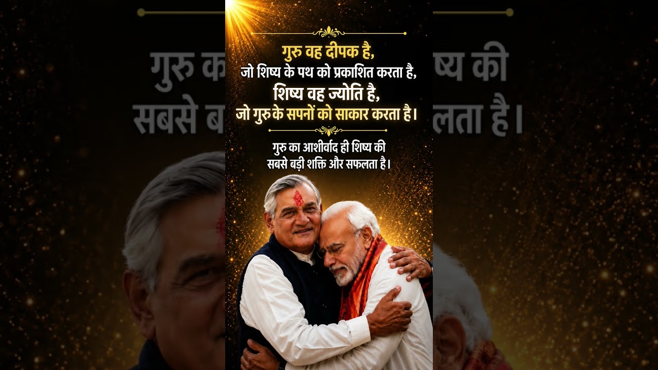 Narendra Modi atal Bihari Vajpayee Ji gale milte emotional #shorts #modi #viral #trending
