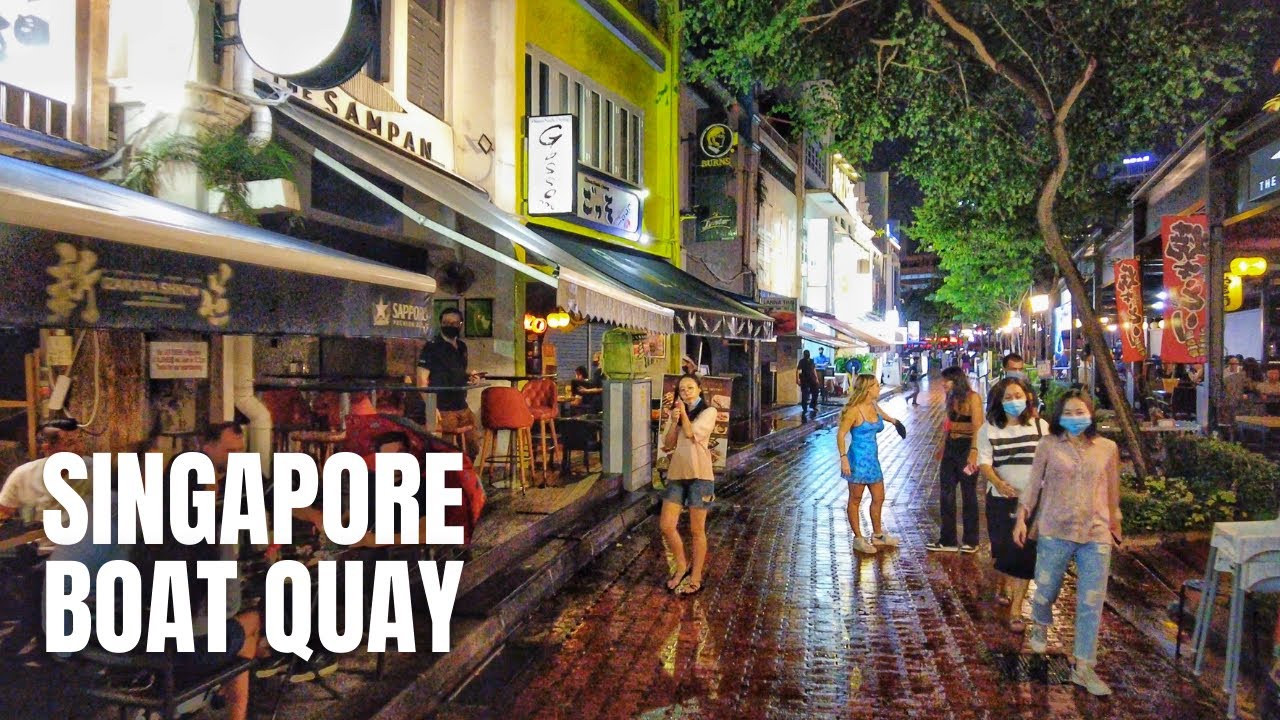 Singapore Boat Quay to Little India Singapore Cycling Tour (2021)