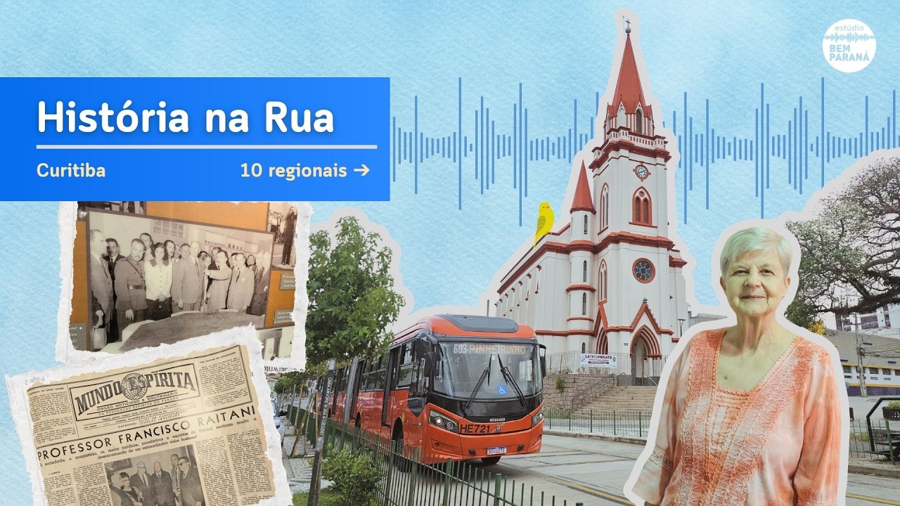 HISTÓRIA NA RUA: PODCAST PERCORRE CURITIBA E CONTA QUEM SÃO AQUELES QUE DÃO NOME ÀS RUAS | #Teaser