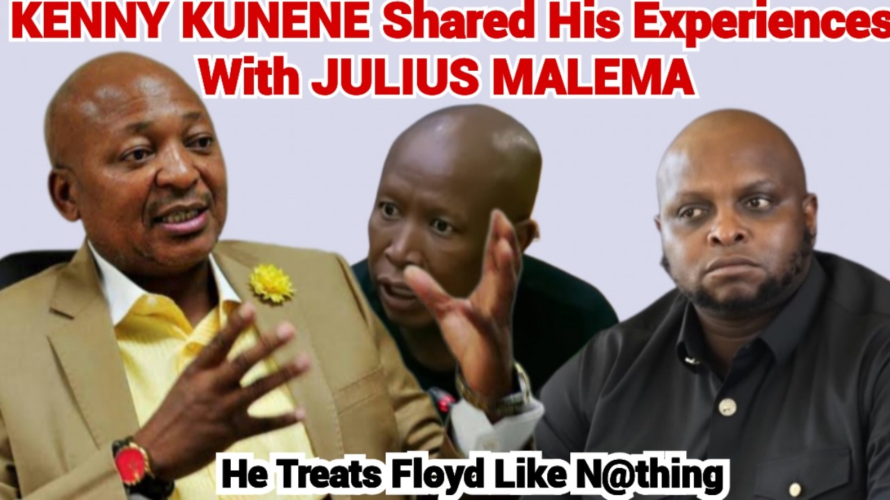 Kenny Kunene Said EVERYTHING He Know About Julius Malema - Julius treats Floyd like Nathing