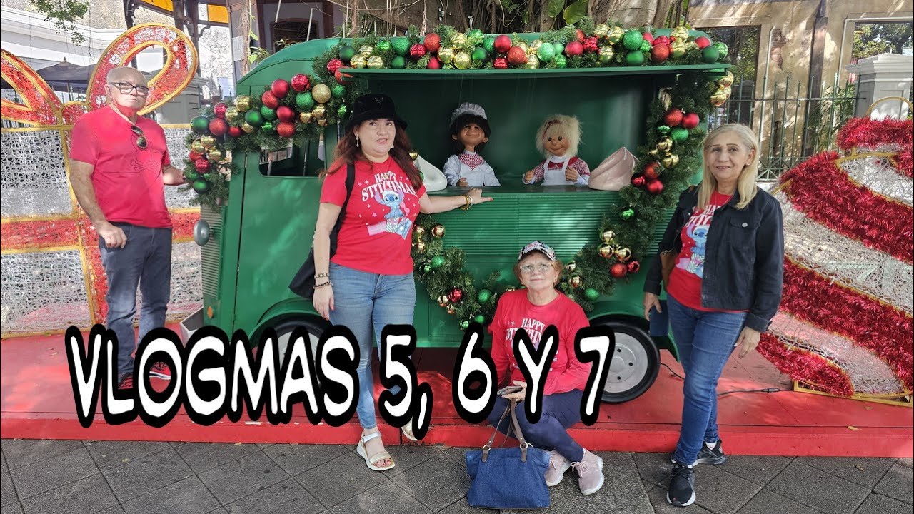 Vlogmas 5, 6 y 7 Por San Juan con la familia #vlogmas #vlogpuertorico 