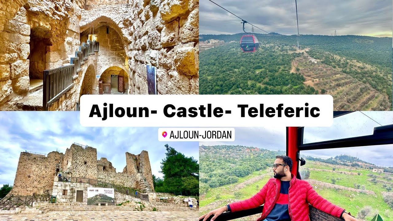 Ajloun Castle||SalahuddinAyubi||TelefericRide||REVIEWAHOLIC||VlogPart6||JordonAmman🇯🇴