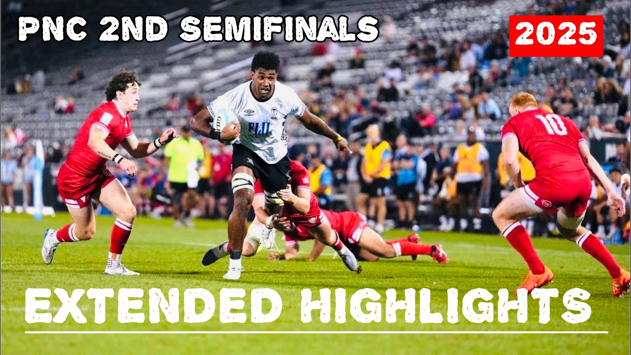 Fiji Vs Canada 2025 | PNC  Extended Highlights 
