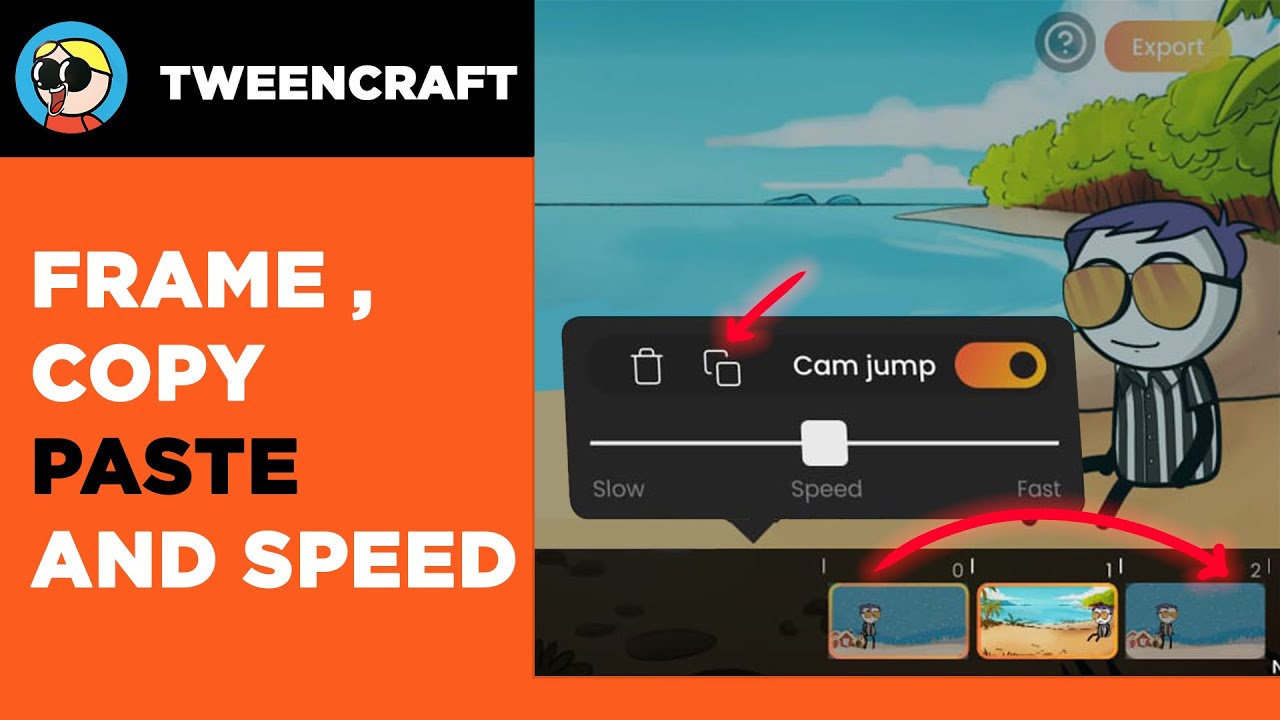 How to Copy, Paste, and Adjust Frame Speed in Tweencraft | Easy Animation Guide