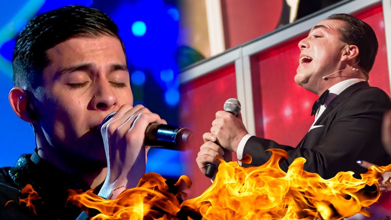 ¡UN DÚO IMPRESIONANTE! Cristian Castro cantó a capela con Elías Jácamo sus grandes éxitos