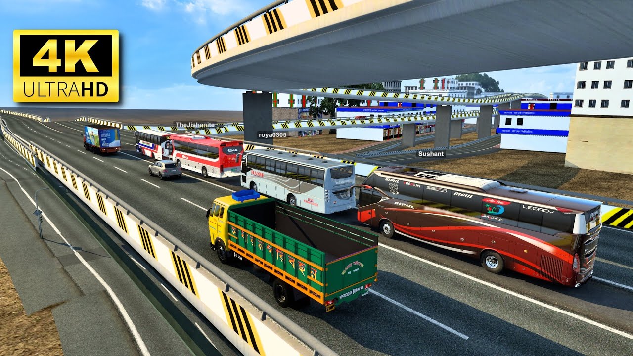 Map of Bangladesh Mod - Euro Truck Simulator 2