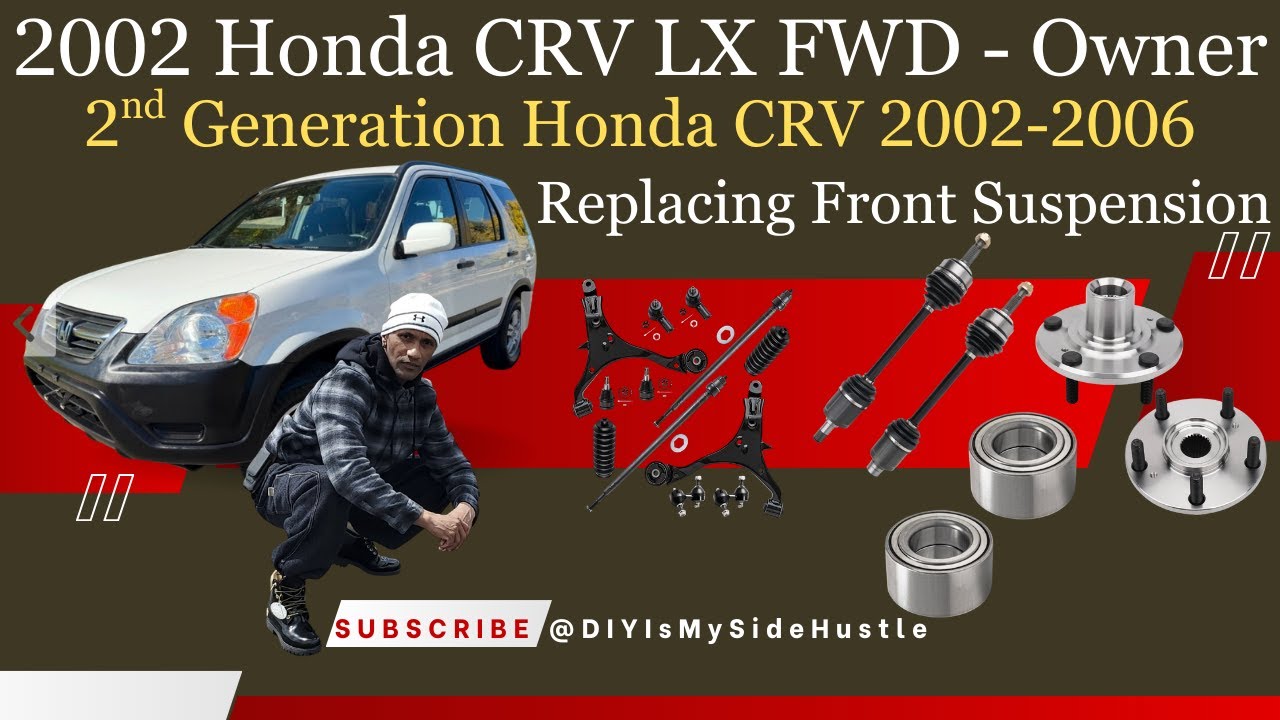 2nd Generation Honda CRV Front Suspension Replacement Parts