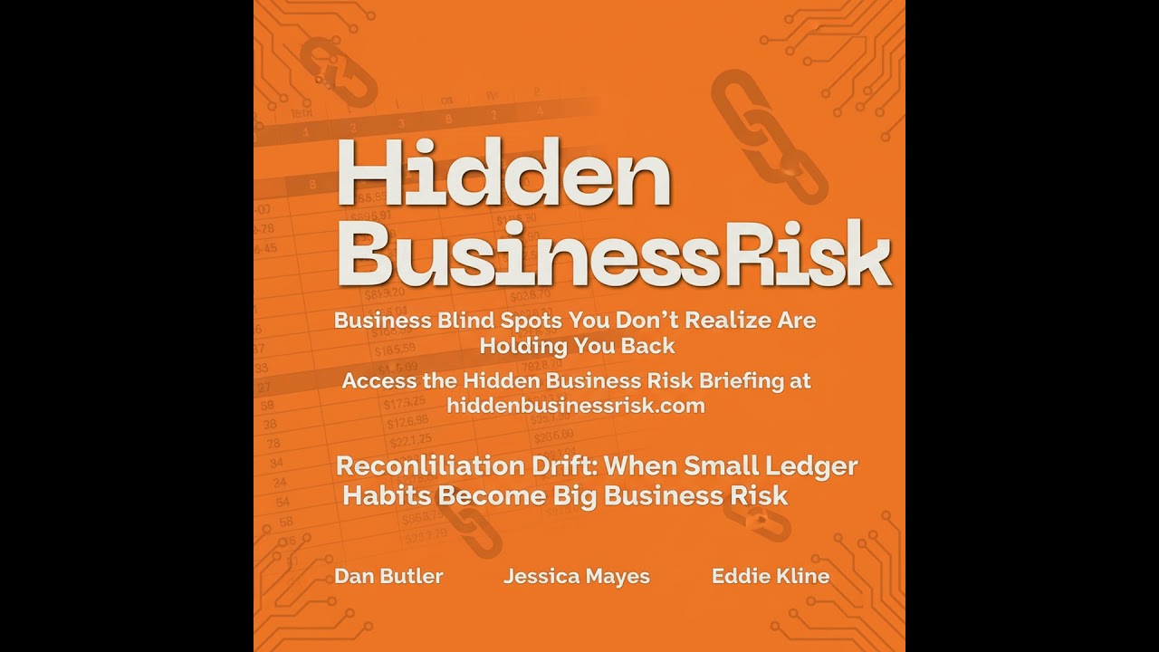Reconciliation Drift: When Small Ledger Habits Become Big Business Risk