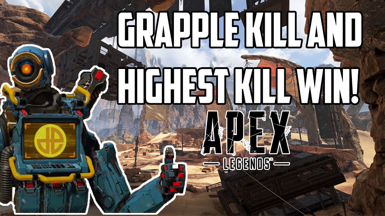 My Highest Kill Win in Apex + Grapple Kill!!!!!