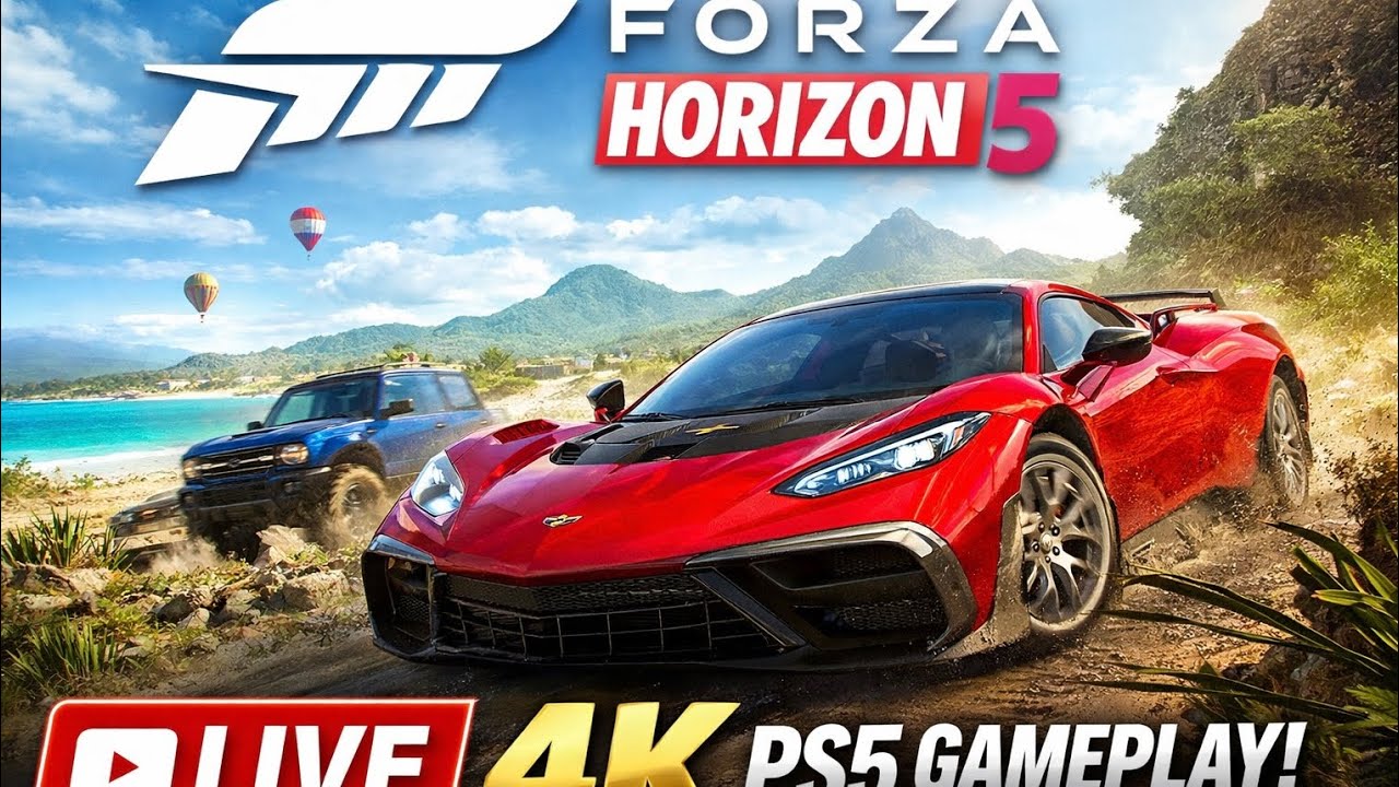 Live|Forza Horizon 5- |(PS5) |Enjoy 