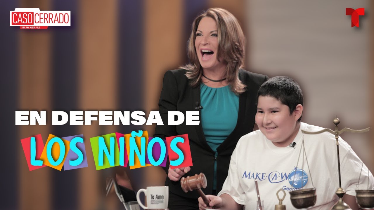Especial de Caso Cerrado de Niños: en defensa de sus derechos