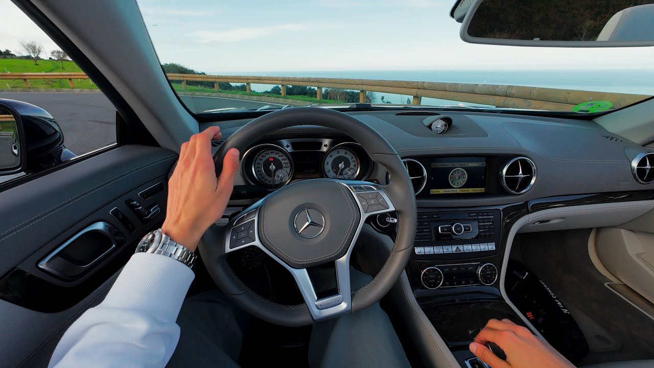 Mercedes-Benz SL500 R231 | POV Morning Ride | 4K