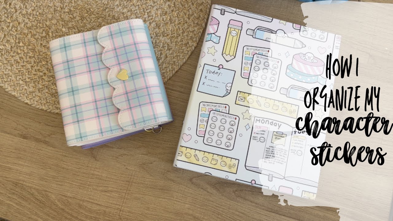 Character Sticker Storage Ideas + How I Organize Mine! 19.02.23