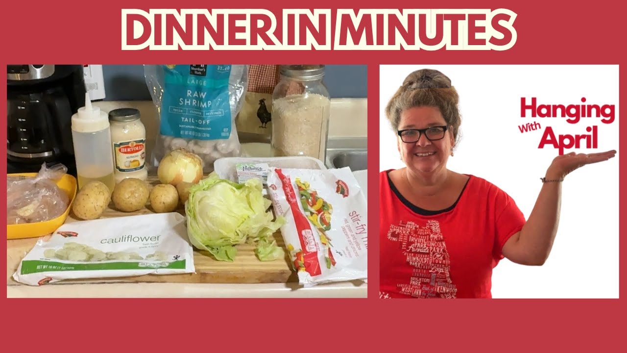 TYPICAL Easy Dinner-I Love My Fast Cooking PAN!
