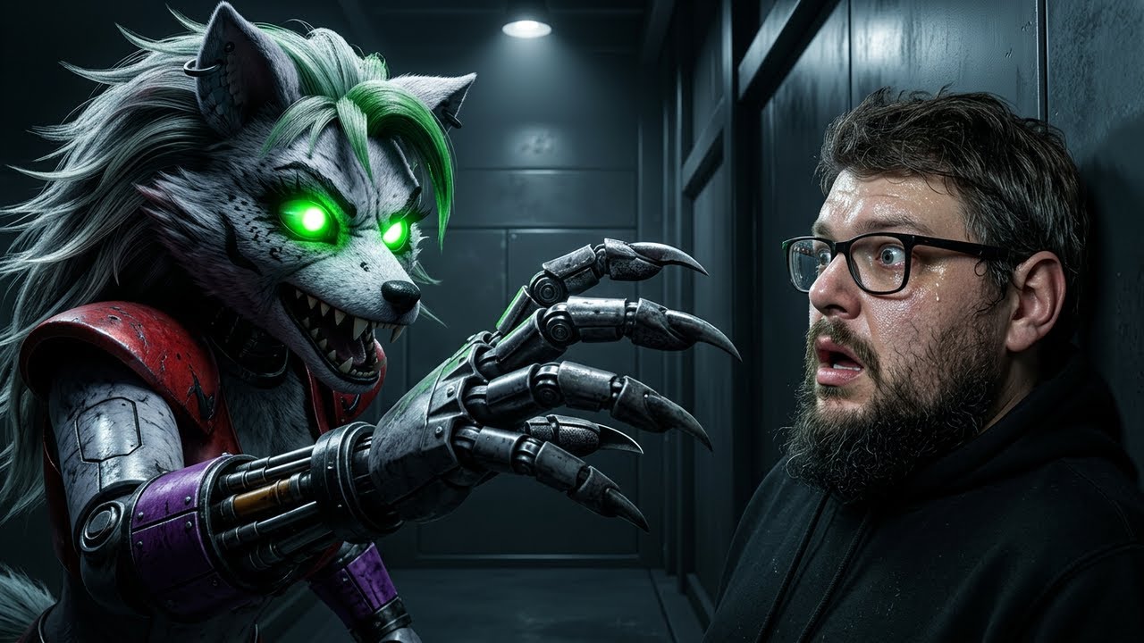 Glamrock Roxy Hunted Me in the Backrooms | Five Nights at Freddy’s: Security Breach