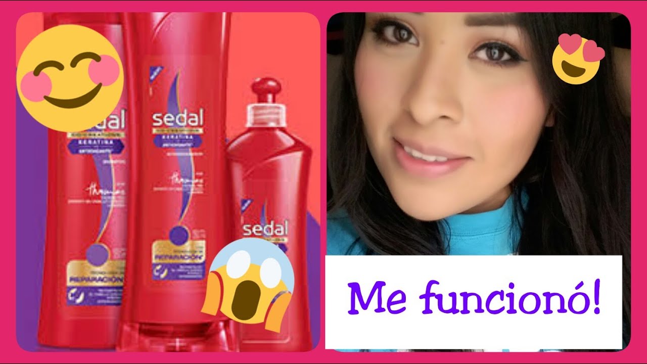 Look natural Sedal| C&oacute;mo aplicar crema para peinar| Rese&ntilde;a Keratina y Antioxidantes