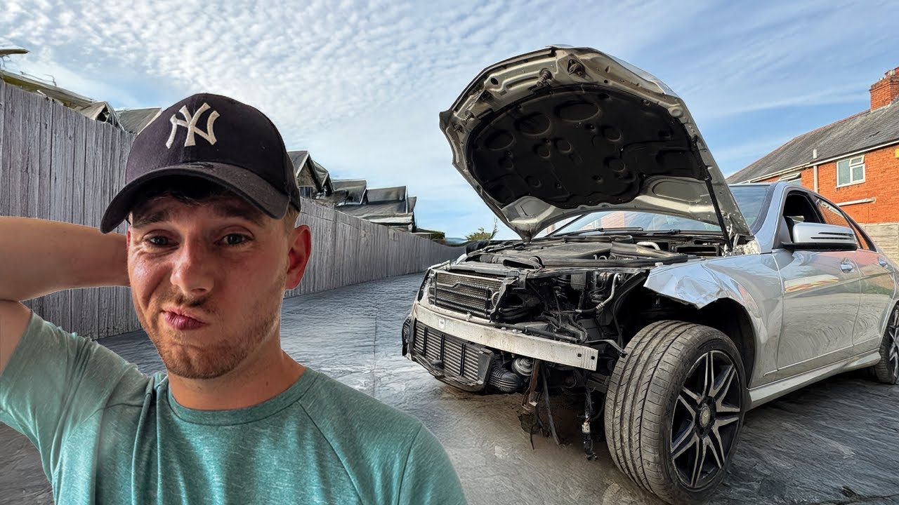 REBUILDING THE CHEAPEST MERCEDES IN THE UK PT2…